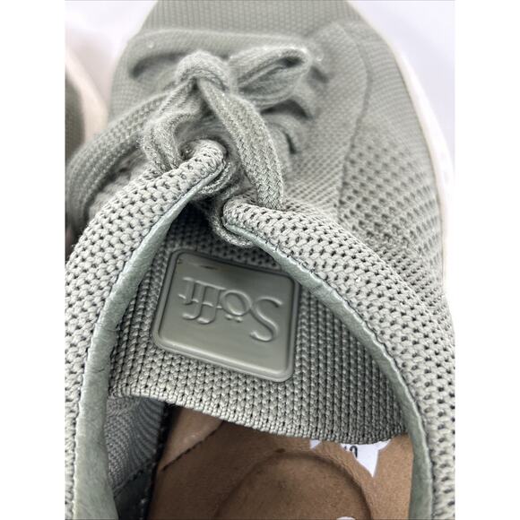 Sofft Womens Waylyn Knit Lace Up Sneakers Shoes Size 6 Sage Comfort - Picture 10 of 12